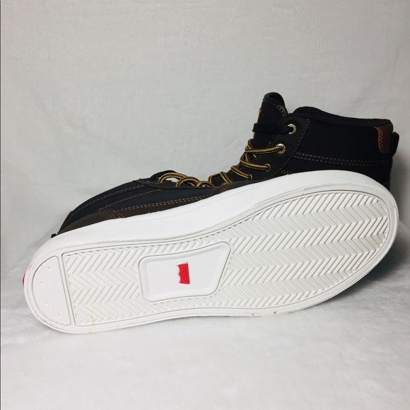 LEVI’S Kids Sneaker Boots (Brown/Tan) SIZE 5.5 M . - Picture 5 of 6